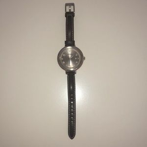 Fossil leather watch